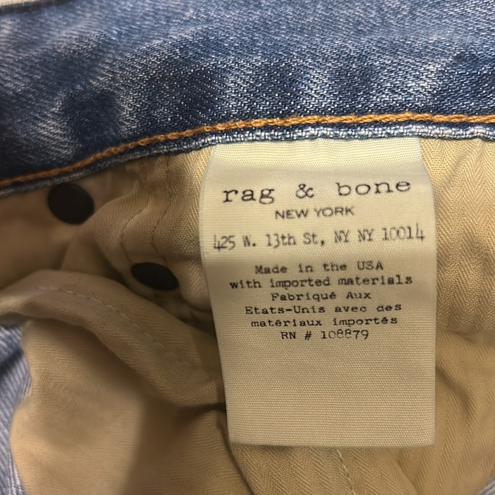 Rag & Bone standard issue slim straight leg fit 3 - Picture 8 of 14